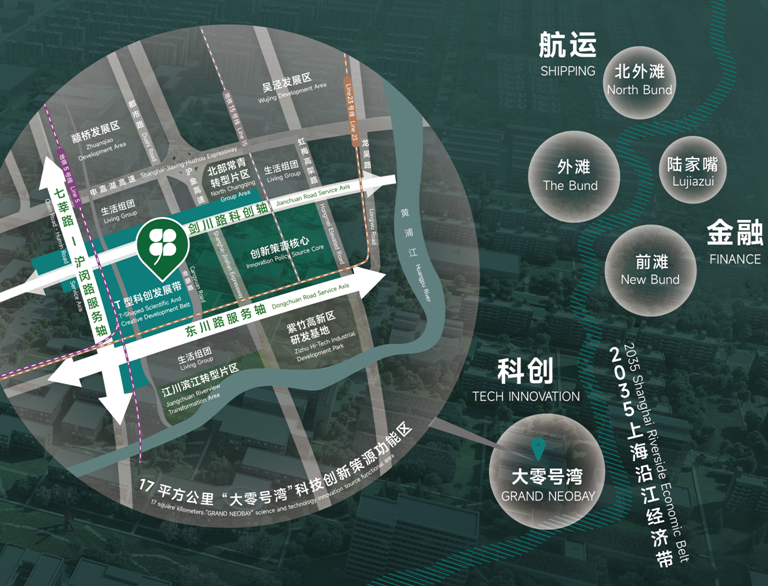 夏日国际中心-上海大零号湾科技创新策源功能区